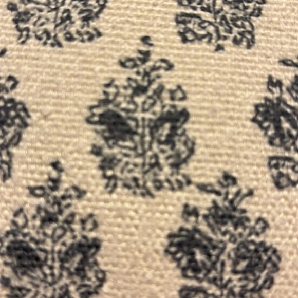 Throw Pillow Gray & Cream 19” x 11” - Picture 6 of 6